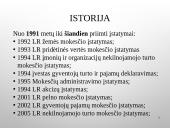 Lietuvos mokesčių sistemos analizė 3 puslapis