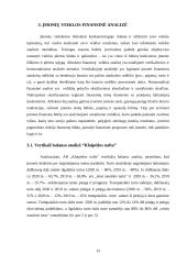 AB „Klaipėdos nafta“ ir AB „Orlen Lietuva“ finansinės veiklos analizė 10 puslapis