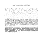 Binkio, Gedos ir Beresnevičiaus santykis su tradicija