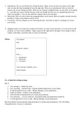 Formal letter taisyklės 2 puslapis