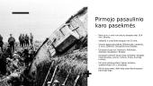 Pirmasis pasaulinis karas skaidrės 5 puslapis