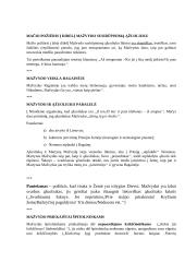 J. Marcinkevičiaus dramos "Mažvydas" konspektas 2 puslapis