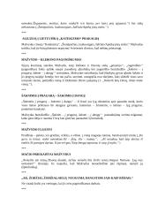 J. Marcinkevičiaus dramos "Mažvydas" konspektas 3 puslapis