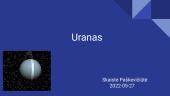 Skaidrės apie Urano planetą
