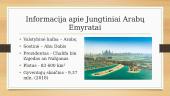Jungtiniai Arabų Emyratai (JAE) 3 puslapis