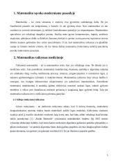 Matematikas medicinoje 4 puslapis