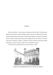 Vilniaus Universiteto istorija (nuo 1579 m. iki dabar) 3 puslapis