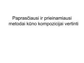 Suaugusių žmonių kūno kompozicijos vertinimo metodai 18 puslapis