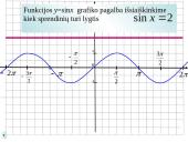 Funkcijos y=sinx grafikas ir savybės  19 puslapis