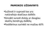 Skaičiaus dalikliai 2 puslapis
