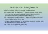 Muitinės procedūros: skaidrės 8 puslapis