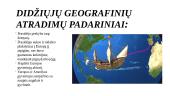 Renesanso pažanga. Geografiniai atradimai 11 puslapis