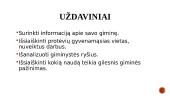 Mano giminės istorija. Kūrybinis darbas 5 puslapis