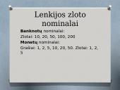 Zlotas – Lenkijos valiuta 4 puslapis