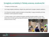 Potencialiai pavojingi irenginiai. Pavojingi darbai  11 puslapis