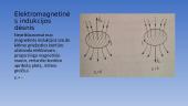 Elektromagnetinė indukcija. Elektromagnetinės indukcijos reiškinys. Lenco taisyklė 11 puslapis