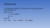 Elektromagnetinė indukcija. Elektromagnetinės indukcijos reiškinys. Lenco taisyklė 13 puslapis
