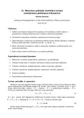 Matavimo paklaidų statistikos tyrimas nuožulniosios plokštumos tribometru