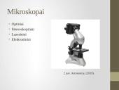 Mikroskopija, endoskopija ir jų panaudojimas medicinoje 5 puslapis