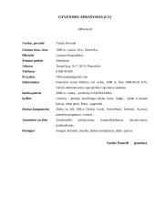 Dalykinė komunikacija: tinkamumas darbui viešbutyje "Romantic" 3 puslapis