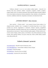 Dalykinė komunikacija: tinkamumas darbui viešbutyje "Romantic" 9 puslapis