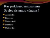 Mažieji Saulės sistemos kūnai (su testu) 6 puslapis