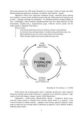 Pigmaliono ir golemo efektas. Pritaikomumas socialiniame darbe 2 puslapis