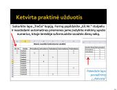 Kas yra skaičiuoklė? Kokia jos paskirtis? 20 puslapis