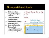 Kas yra skaičiuoklė? Kokia jos paskirtis? 8 puslapis