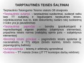  Tarptautinė viešoji teisė. Raida, samprata, ypatybės, šaltiniai, subjektai 17 puslapis