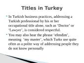 Cultural differences in business America and Turkey 16 puslapis