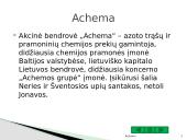 Kompanija "Achema" 3 puslapis