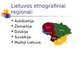 Lietuvos etnografiniai regionai ir jų folkloro ypatumai 2 puslapis