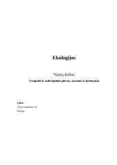 Tropinės ir subtropinės pievos, savanos ir krūmynai