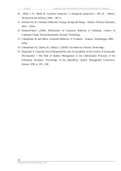 Corporate social responsibility and consumer behaviour in Lithuania 13 puslapis