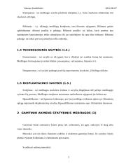 Statybinės medžiagos. Laboratorinis darbas 4 puslapis