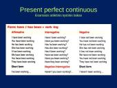 ﻿Present Perfect and Present Perfect Continuous 7 puslapis