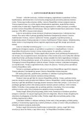 Lietuvos teismų sistema, numatyta Lietuvos Respublikos (LR) 1992 metų Konstitucijoje 4 puslapis