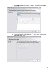 MS SQL Server 2008 Express with Tools instaliavimas 3 puslapis