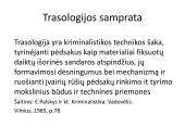 Kriminalistinis mokymas apie pėdsakus (trasologija) 7 puslapis