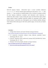 Diferencialinių lygčių modeliavimas - tyrimas 11 puslapis