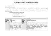 Technologijos integruoto technologijų kurso planas 9 - 10 klasės 2 puslapis