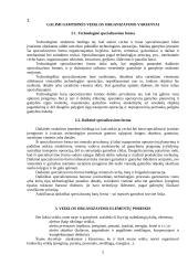 Pramonės gamybinio padalinio organizavimas 5 puslapis