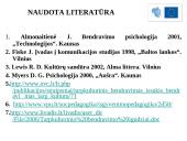 Tarpkultūrinio bendravimo skirtumai. Tarpkultūrinis bendravimas 13 puslapis