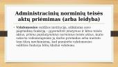 Administracinio proceso samprata ir prasmė 7 puslapis