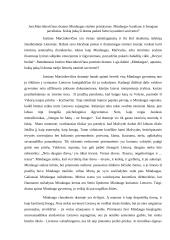 Just. Marcinkevičiaus dramos "Mindaugas" siužeto pristatymas