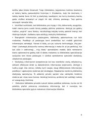 Straipsnio analizė: D. Kalvaitienė "Bibliotekų informacijos perspektyvos" 5 puslapis