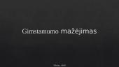 Gimstamumo mažėjimas