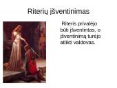 Riterių pasaulis 3 puslapis