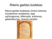 Riterių pasaulis 5 puslapis